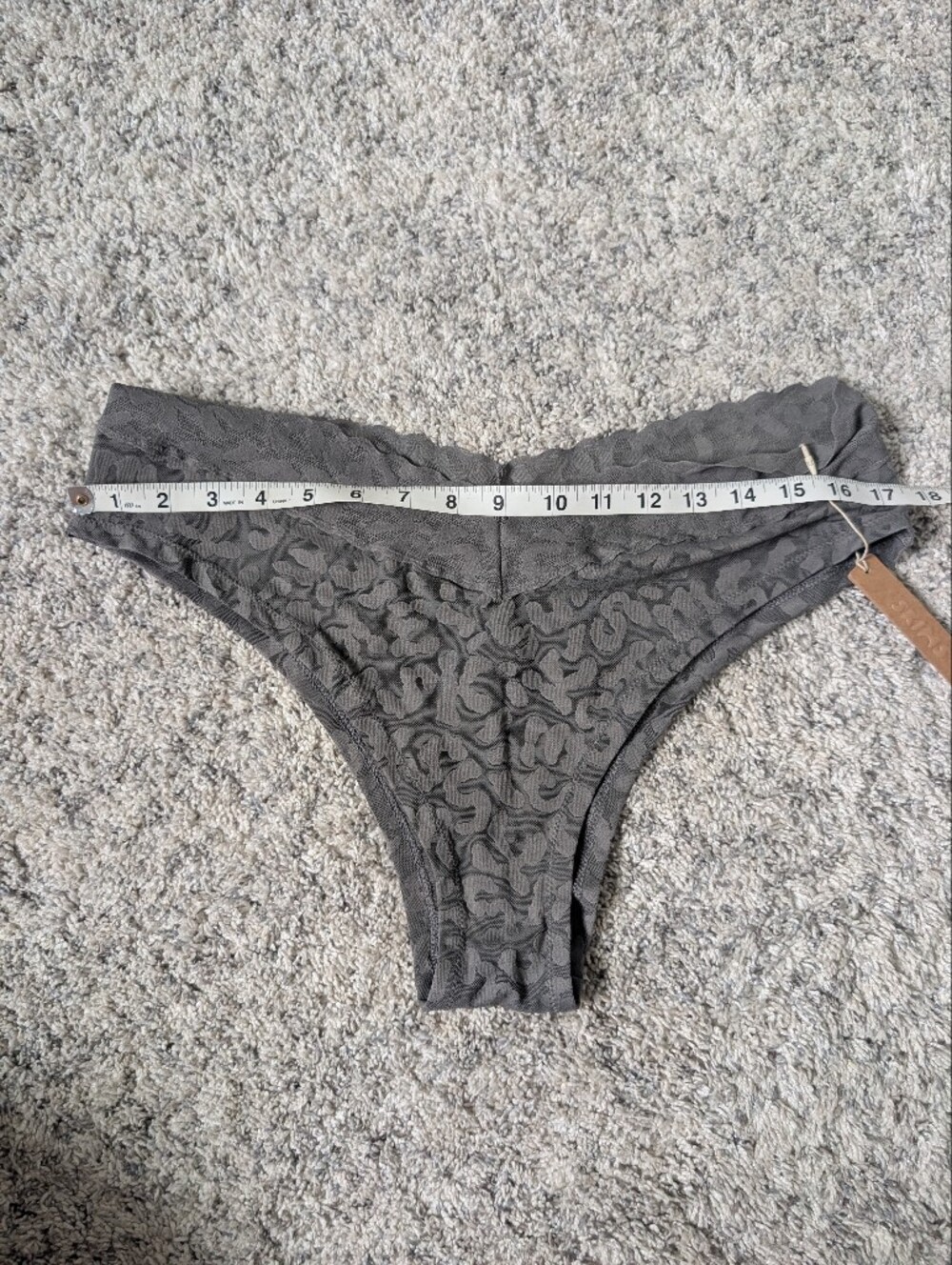 SKIMS Logo Mesh Bralette And Cheeky Bikini Set 2X - Picture 6 of 8